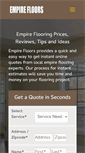 Mobile Screenshot of empirefloors.com